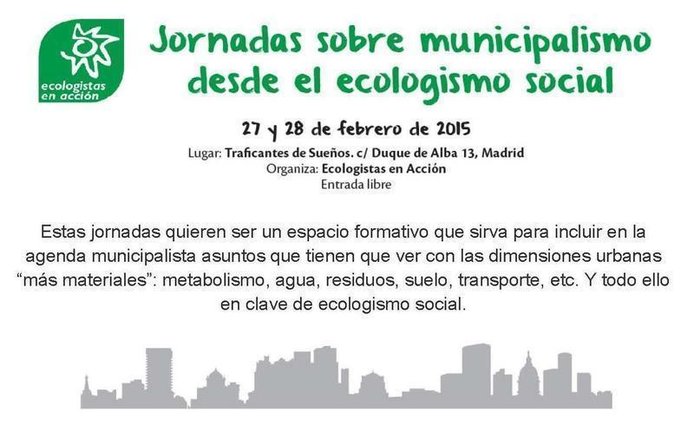 municipalismo ecologismo social madrid