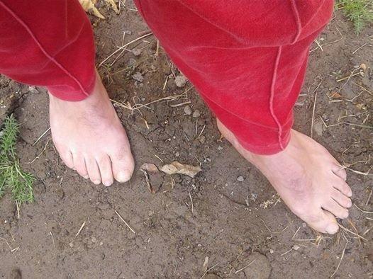 barro zapatos sedano
