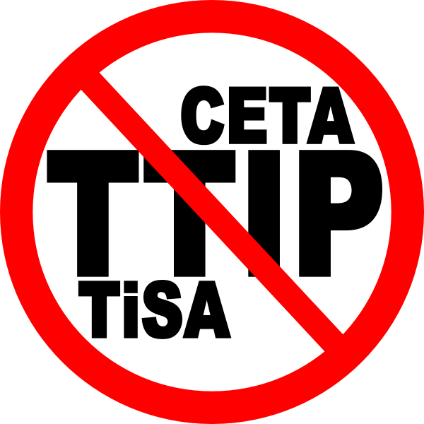 NO CETA TTIP TISA