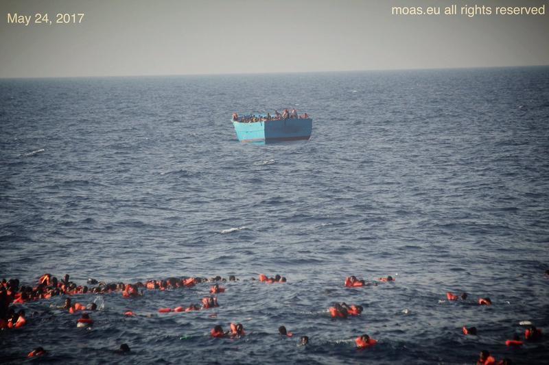 refugiados ahogados mediterráneo