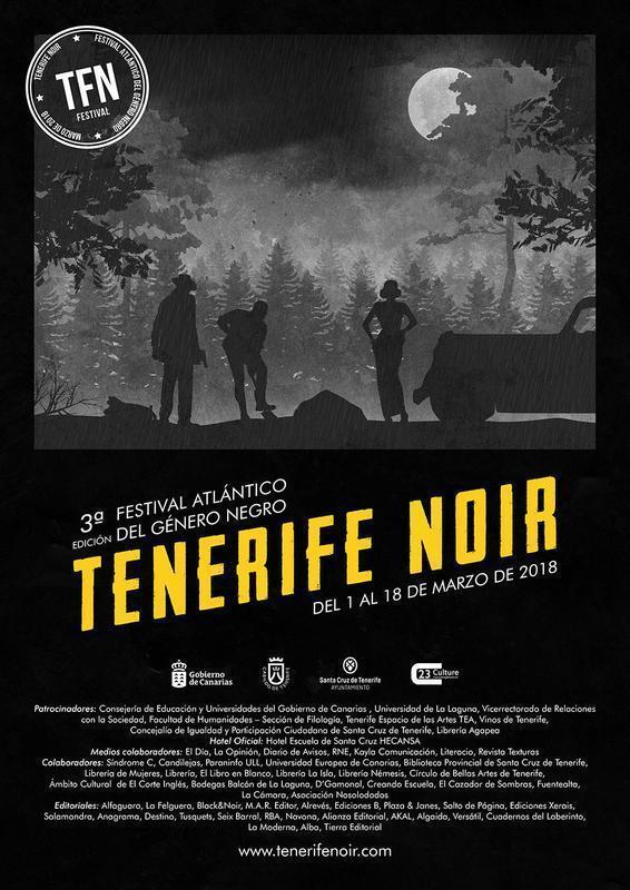 Cartel Tenerife Noir 2018 Digital