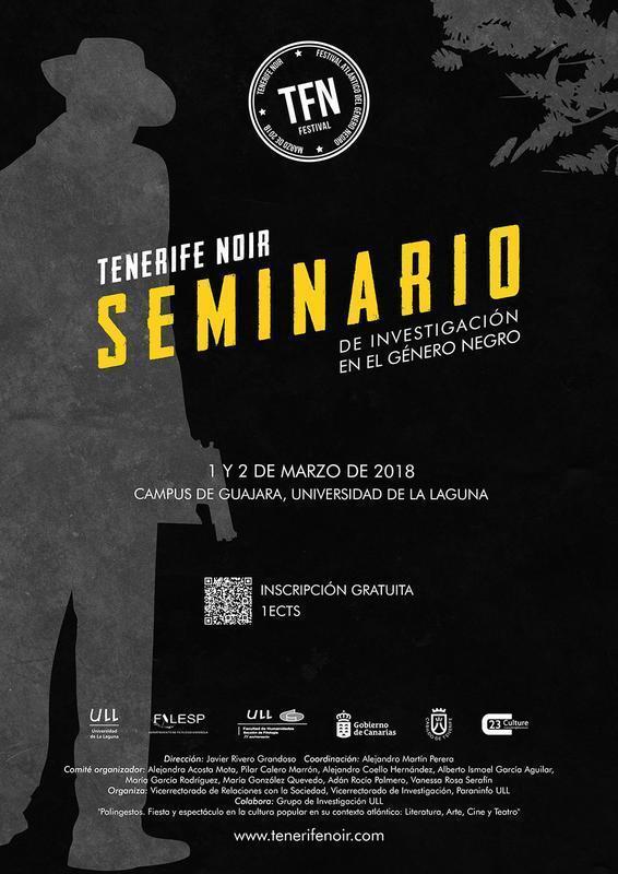 Cartel Seminario Tenerife Noir 2018 Digital