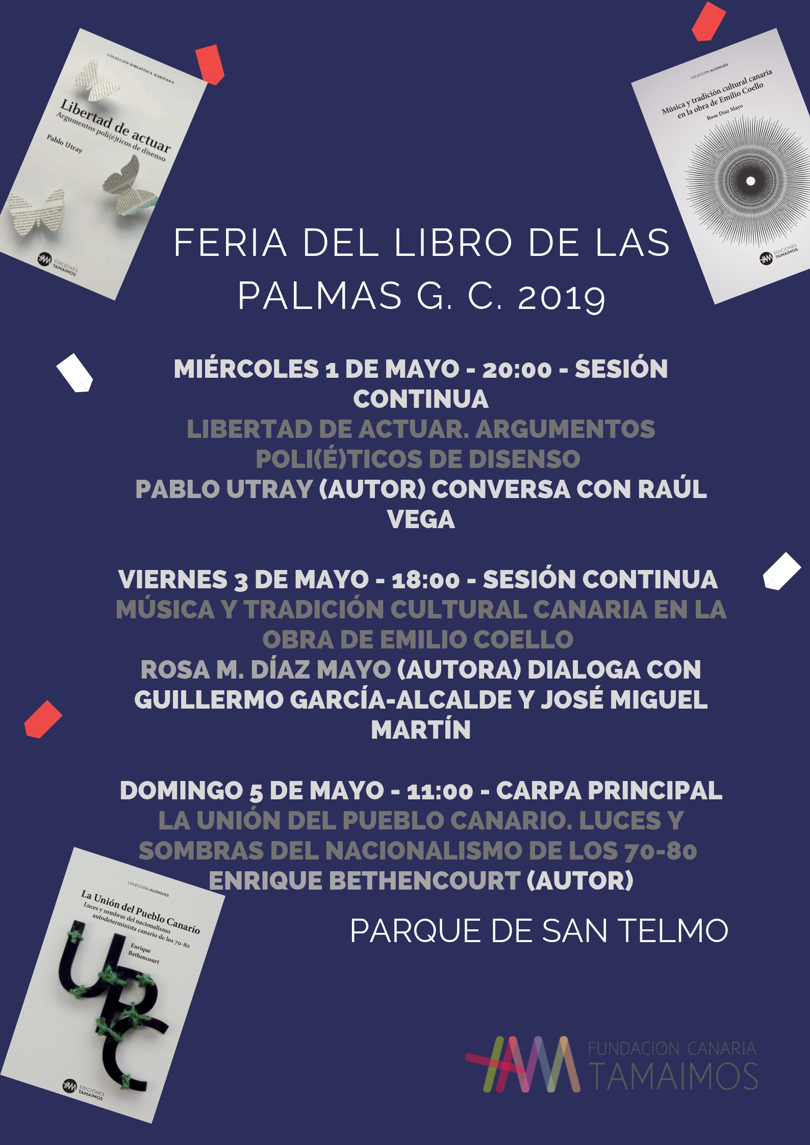 FERIA DEL LIBRO DE LAS PALMAS G. C. 2019