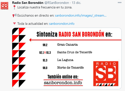 RADIO SAN BORONDÓN