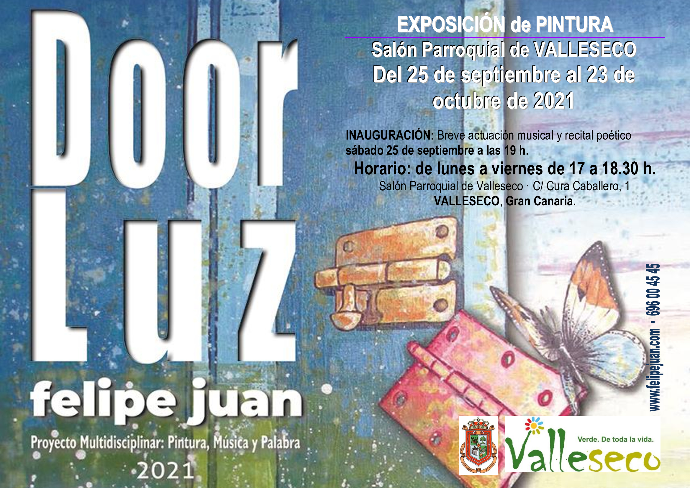 Exposición DoorLuz (Cartel Valleseco)