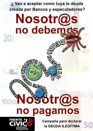 no debemos no pagamos
