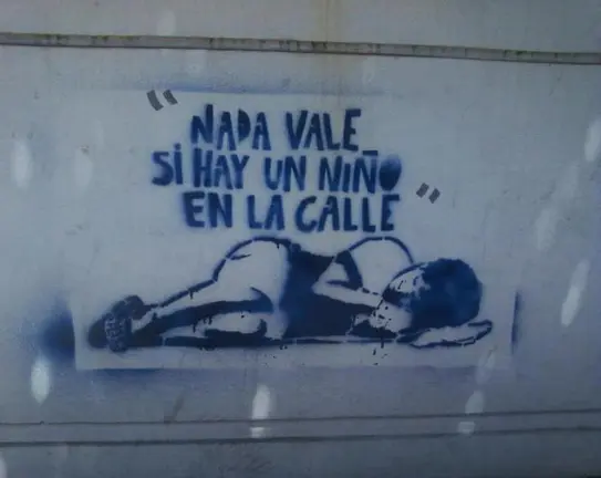 NADA VALE UN NI&Ntilde;O EN LA CALLE