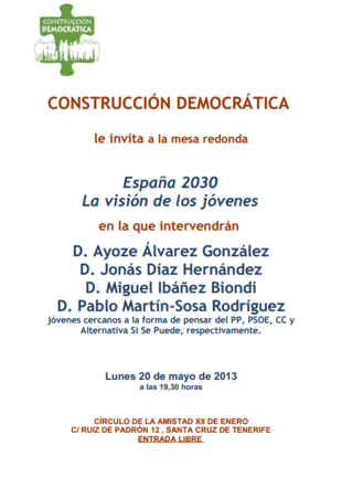 CONSTRUCCI&Oacute;N DEMOCR&Aacute;TICA