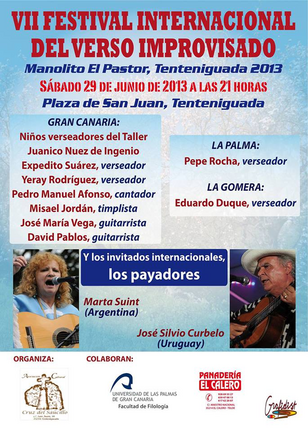 FESTIVAL VERSO IMPROVISADO 29 DE JUNIO
