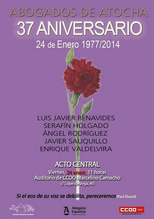 ATOCHA 37 ANIVERSARIO