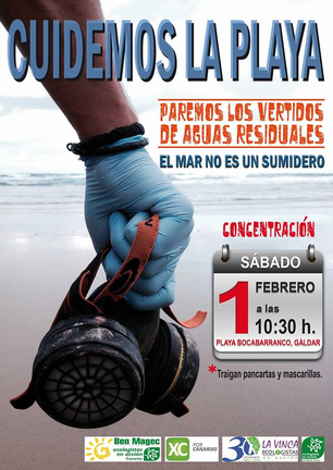 CUIDEMOS LA PLAYA G&Aacute;LDAR