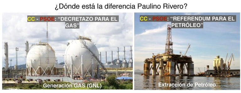 diferencia gas petróleo paulino