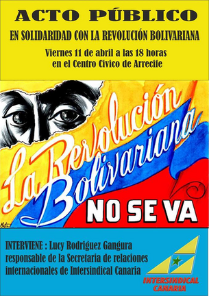SOLIDARIDAD BOLIVARIANA ARRECIFE