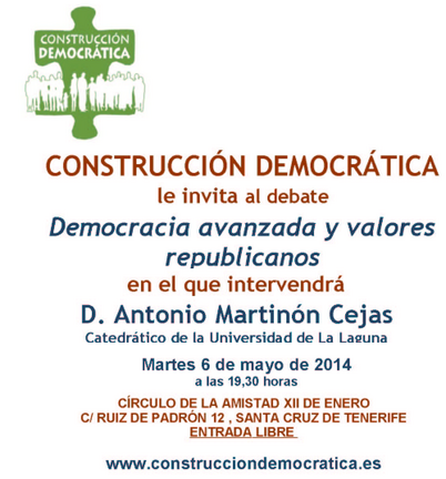 CONSTRUCCI&Oacute;N DEMOCR&Aacute;TICA 6 DE MAYO