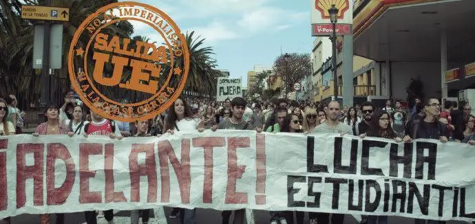 SALIDA UE LUCHA ESTUDIANTIL