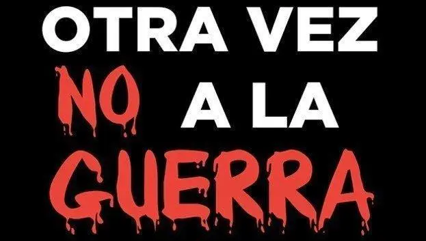 no a la guerra