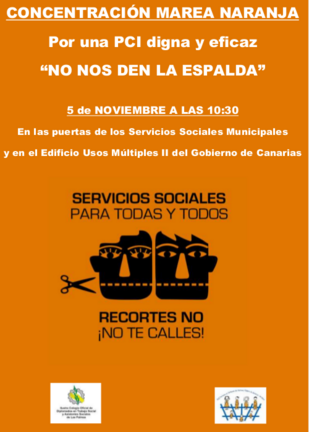 CONCENTRACI&Oacute;N MAREA NARANJA