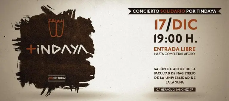 CONCIERTO SOLIDARIO POR TINDAYA