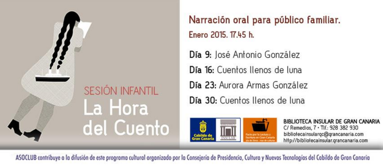 LA HORA DEL CUENTO ENERO