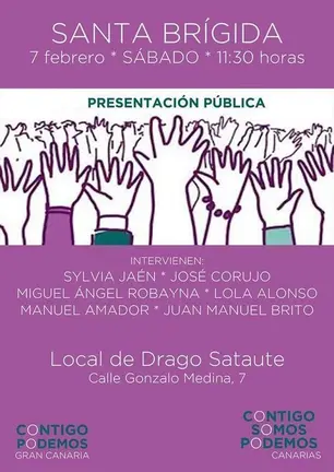 podemos santa br&iacute;gida