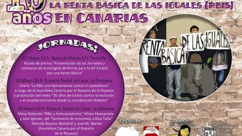 10 a&ntilde;os de lucha renta b&aacute;sica