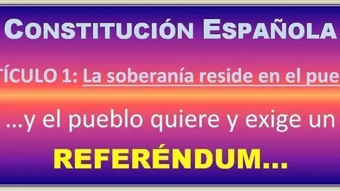 EL PUEBLO QUIERE REFER&Eacute;NDUM