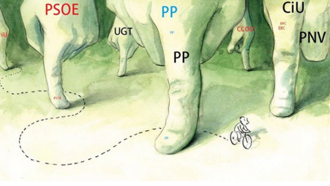 SLALOM PP PSOE UGT CIU PNV