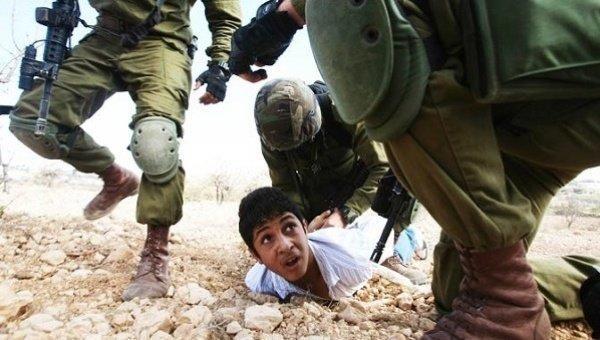 palestino detenido