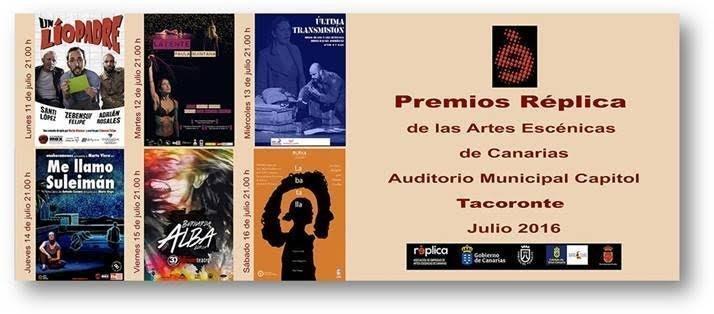 PREMIOS RÉPLICA