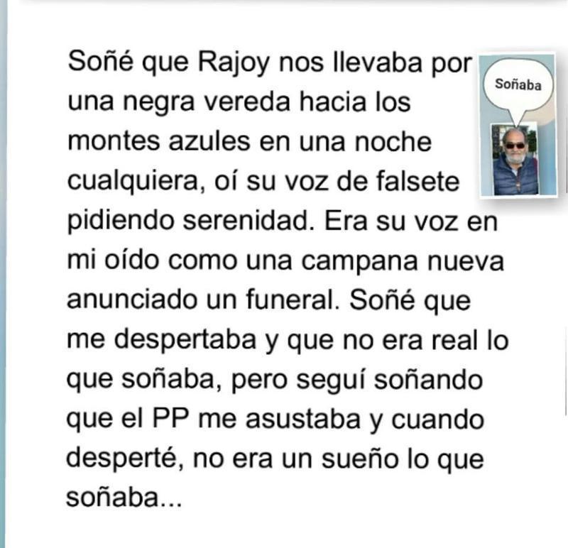 soñé