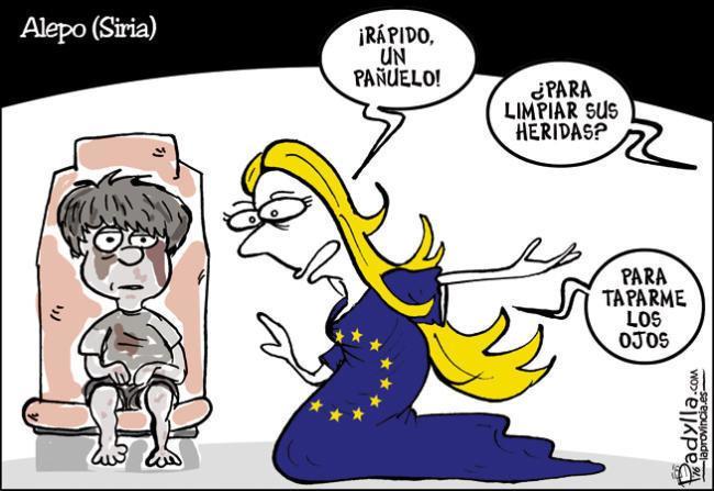 europa y el niño sirio