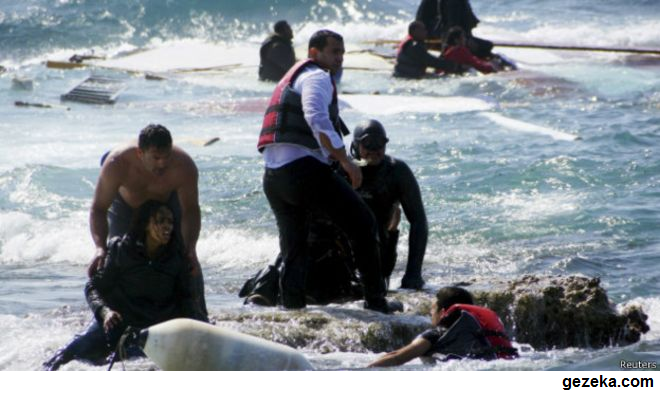 migrantes en la mar