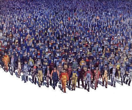 gente multitud