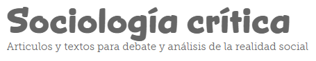 SOCIOLOGÍA CRÍTICA