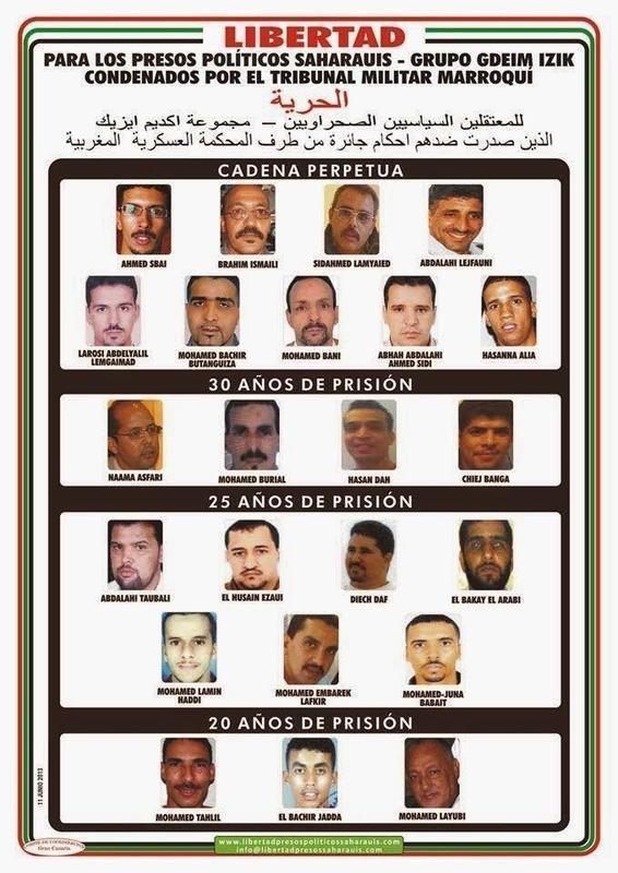 presos saharauis