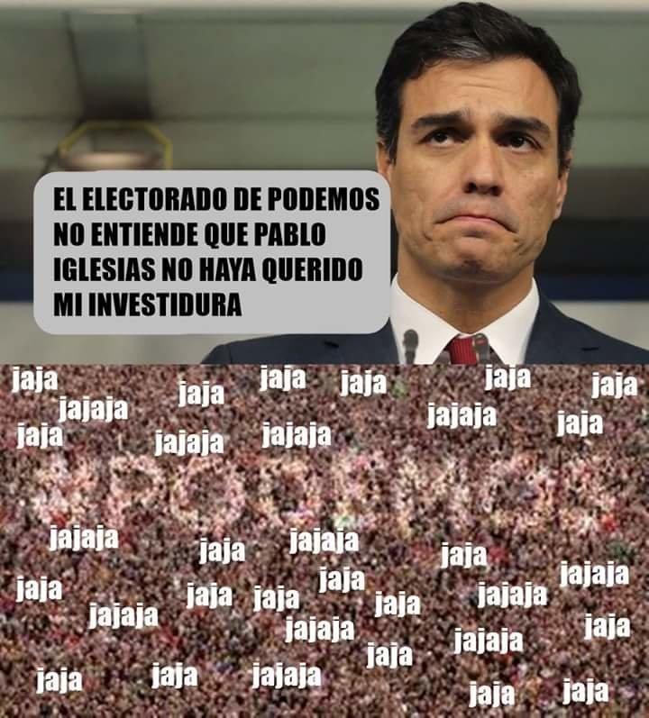 electorado y pedro sánchez