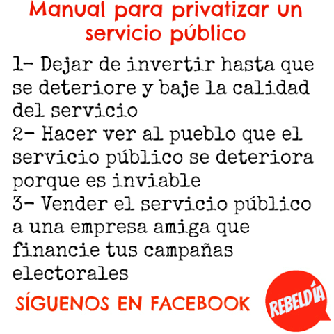 manual privatizar