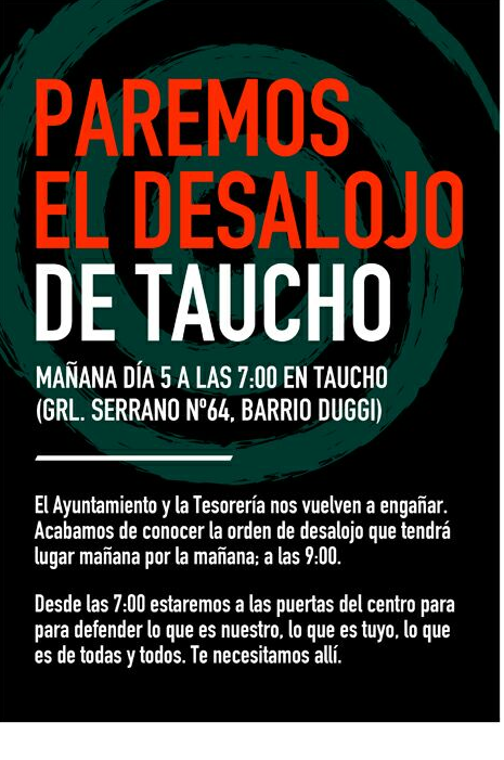 desalojo tauccho 2