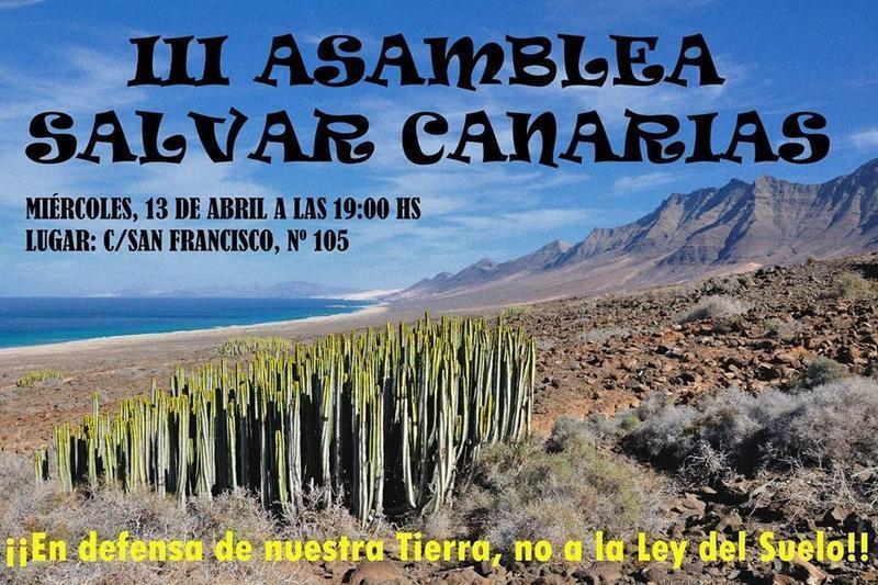 asamblea salvar canarias