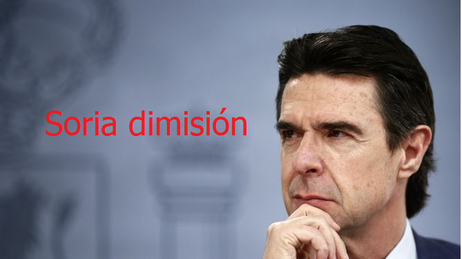 soria dimisión
