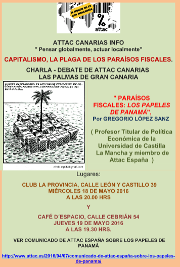 CHARLA PARAISOS FISCALES LPGC