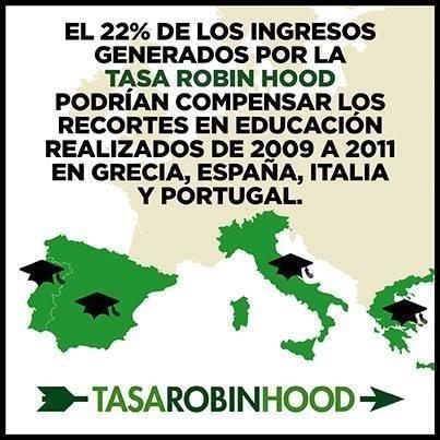 TASA ROBIN HOOD EDUCACIÓN