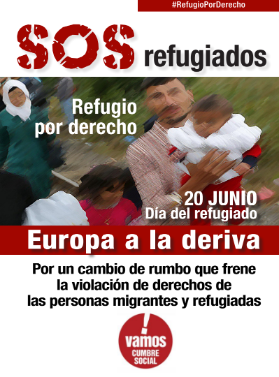 SOS REFUGIADOS CUMBRE SOCIAL