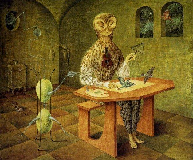 la creación de las aves Remedios Varo