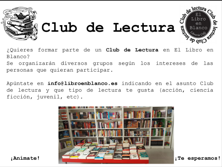 CLUB DE LECTURA EL LIBRO BLANCO