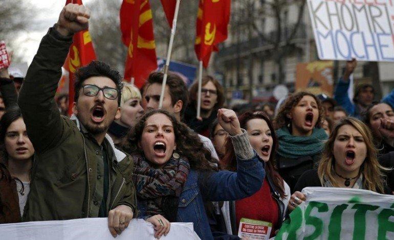 CONTRA REFORMA LABORAL FRANCIA