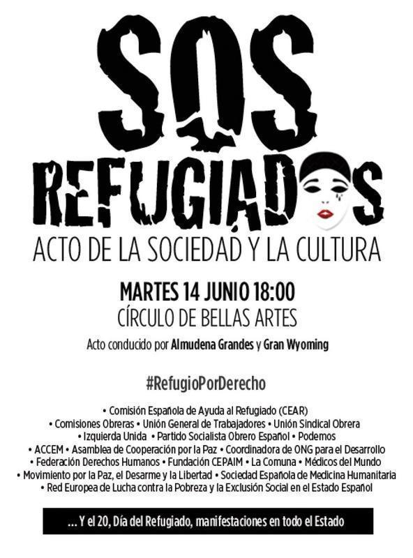 sos refugiados sociedad cultura