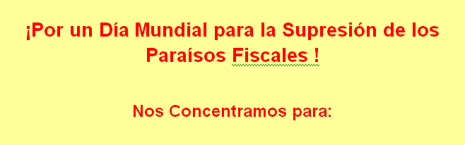 POR UN DÍA MUNDIAL