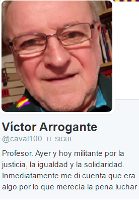 VÍCTOR ARROGANTE RESEÑA