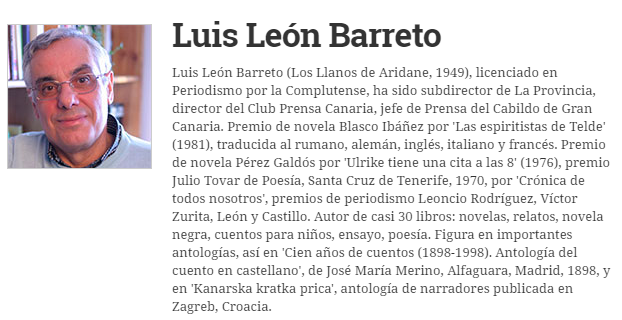 LUIS LEÓN BARRETO RESEÑA